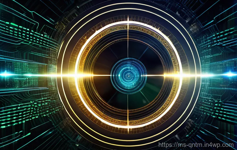 양자 암호화 기술의 실제 응용 - **Quantum Shield of Light:**
    "An intricate, abstract visualization of quantum encryption safegua...