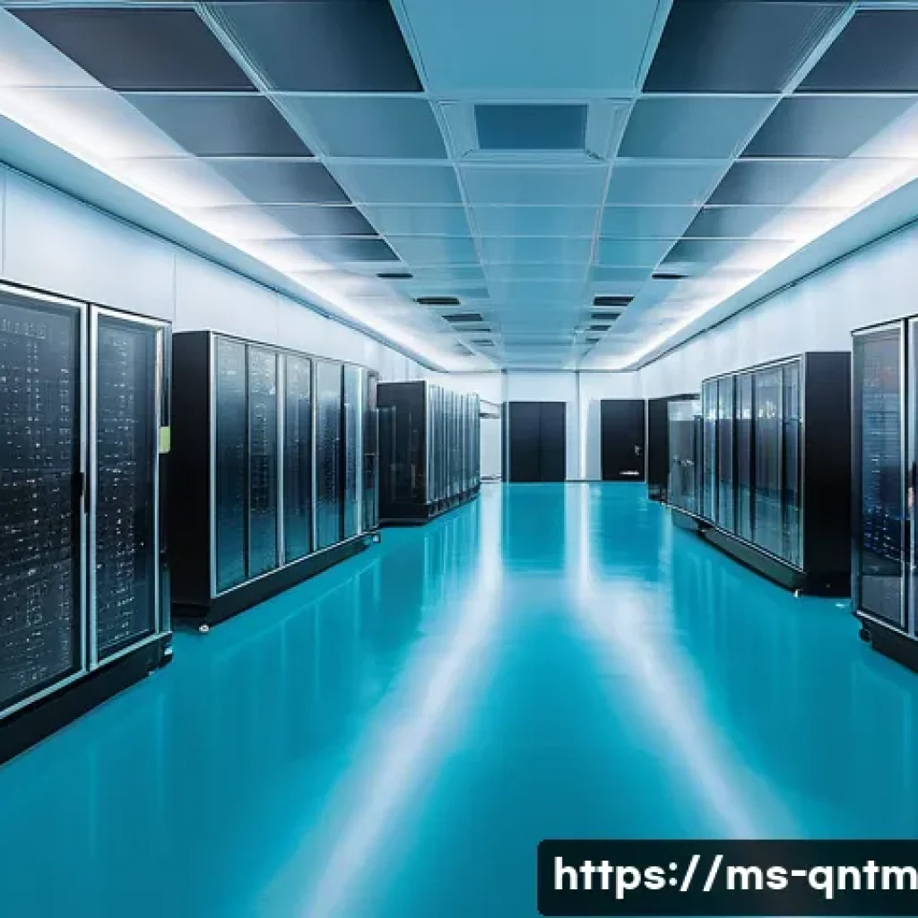 양자 컴퓨터의 신뢰성 분석 - A futuristic quantum computing laboratory in Kuala Lumpur, Malaysia, showcasing advanced superconduc...